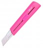 Нож канцелярский Deli E2040pink Rio 100мм шир.лез.18мм фиксатор сталь розовый блистер