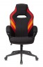 Кресло игровое Zombie VIKING 3 AERO черный/красный искусст.кожа/ткань крестовина пластик
