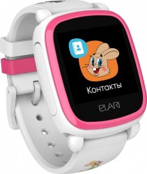 Смарт-часы Elari KidPhone Ну, погоди! 1.4" белый