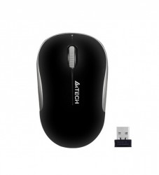 Мышь A4Tech V-Track G3-300N черный/серебристый оптическая (1000dpi) беспроводная USB для ноутбука (3but)