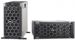 Сервер Dell PowerEdge T340 1xE-2224 1x16Gb 1RUD x8 1x1.2Tb 10K 2.5"/3.5" SAS H330 FH iD9En 1G 2P 1x495W 3Y NBD (PET340RU1-01)
