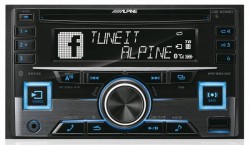 Автомагнитола CD Alpine CDE-W296BT 2DIN 4x50Вт
