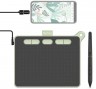 Графический планшет Parblo Ninos S USB Type-C черный/зеленый