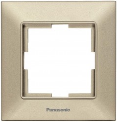 Рамка Panasonic Arkedia Slim WNTF08012BR-RU декоративная 1x пластик бронза (упак.:1шт)
