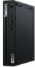 ПК Lenovo ThinkCentre Tiny M70q slim Cel G5900T (3.2)/4Gb/SSD128Gb/UHDG 610/noOS/GbitEth/WiFi/BT/65W/клавиатура/мышь/черный