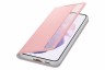 Чехол (флип-кейс) Samsung для Samsung Galaxy S21+ Smart Clear View Cover розовый (EF-ZG996CPEGRU)
