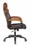 Кресло игровое Zombie VIKING 2 AERO черный/оранжевый искусст.кожа/ткань крестовина пластик