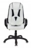 Кресло игровое Zombie Viking-8 белый/черный искусственная кожа крестовина пластик