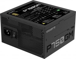Блок питания Gigabyte ATX 750W GP-P750GM 80+ gold 24+2x(4+4) pin APFC 120mm fan 8xSATA Cab Manag RTL