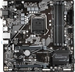 Материнская плата Gigabyte B460M DS3H V2 Soc-1200 Intel H470 4xDDR4 mATX AC`97 8ch(7.1) GbLAN RAID+VGA+DVI+HDMI