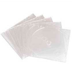 Коробка Hama на 1CD/DVD H-11521 Slim Box прозрачный (упак.:20шт)