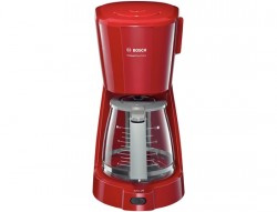 Кофеварка капельная Bosch TKA3A034 1100Вт красный