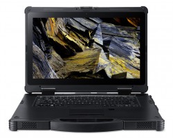 Ноутбук Acer Enduro N7 EN714-51W-563A Core i5 8250U/8Gb/SSD256Gb/Intel UHD Graphics 620/14"/IPS/FHD (1920x1080)/Windows 10 Professional/black/WiFi/BT/Cam/6300mAh
