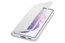 Чехол (флип-кейс) Samsung для Samsung Galaxy S21 Smart Clear View Cover светло-серый (EF-ZG991CJEGRU)