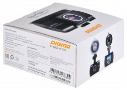 Видеорегистратор Digma FreeDrive 107 черный 1Mpix 1080x1920 1080p 140гр. NTK96220
