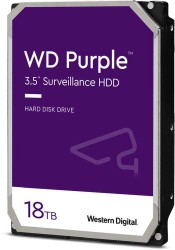 Жесткий диск WD Original SATA-III 18Tb WD180PURZ Video Purple (7200rpm) 512Mb 3.5"