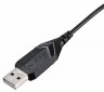 Мышь Оклик 715G черный оптическая (1600dpi) USB (6but)