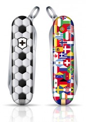 Нож перочинный Victorinox Classic LE2020 World Of Soccer (0.6223.L2007) 58мм 7функций белый/рисунок