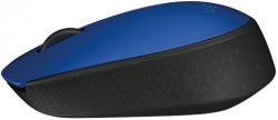 Мышь Logitech M171 синий/черный оптическая (1000dpi) беспроводная USB (2but)