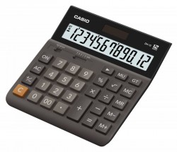 Калькулятор настольный Casio DH-12 коричневый/черный 12-разр.