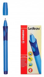 Ручка шариковая Stabilo 6328/1-10-41 LeftRight 0.8мм резин. манжета синий синие чернила коробка