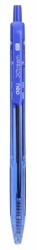 Ручка шариковая Deli EQ02130 X-tream авт. 0.7мм синий синие чернила