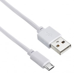 Кабель Digma USB (m)-micro USB (m) 0.15м белый