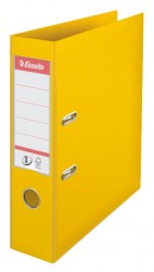 Папка-регистратор Esselte №1 Power 811310P A4 75мм пластик желтый вместимость 500 листов