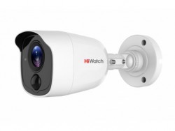 Камера видеонаблюдения Hikvision HiWatch DS-T210(B) 2.8-2.8мм HD-TVI корп.:белый