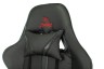Кресло игровое Zombie A4 черный искусственная кожа с подголов. крестовина пластик