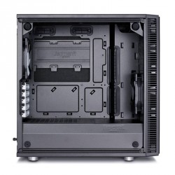 Корпус Fractal Design Define Mini C TG черный без БП mATX 5x120mm 4x140mm 2xUSB3.0 audio bott PSU