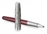 Ручка роллер Parker Sonnet Premium T537 (2119782) Metal Red CT F черные чернила подар.кор.