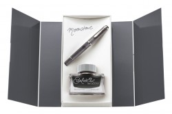Набор Pelikan Elegance Classic M205 Moonstone (PL816922) ручка перьевая EF в компл.:флакон чернил Edelstein подар.кор.