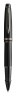 Ручка роллер Waterman Expert DeLuxe (2119190) Metallic Black RT F черные чернила подар.кор.