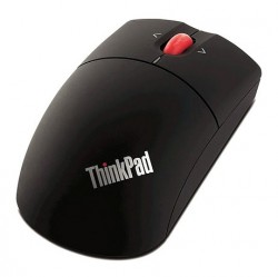 Мышь Lenovo ThinkPad черный лазерная (1600dpi) USB (3but)