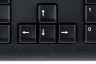 Клавиатура + мышь Fujitsu LX410 клав:черный мышь:черный USB беспроводная