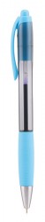 Ручка шариковая Deli EQ00630 Mate авт. 0.7мм резин. манжета ассорти (светло-зеленый/розовый/голубой) синие чернила