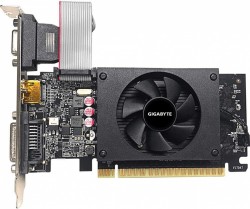 Видеокарта Gigabyte PCI-E GV-N710D5-2GIL nVidia GeForce GT 710 2048Mb 64bit GDDR5 954/5010 DVIx1/HDMIx1/CRTx1/HDCP Ret low profile