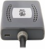 Сплиттер аудио-видео Tripplite B118-002-HDR-V2 HDMI (m)/2хHDMI (f) 0.15м. феррит.кольца черный/серый