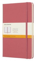 Блокнот Moleskine CLASSIC QP060D11 Large 130х210мм 240стр. линейка твердая обложка розовый