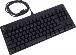Клавиатура Logitech Gaming Pro механическая черный USB for gamer LED