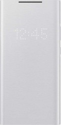 Чехол (флип-кейс) Samsung для Samsung Galaxy Note 20 Ultra Smart LED View Cover серебристый (EF-NN985PSEGRU)