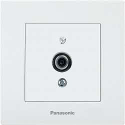 Розетка телевизионная Panasonic Karre Plus (WKTC04592WH-RU) скрыт. IP20 белый (упак.:1шт)