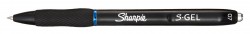 Ручка гелевая Paper Mate SHARPIE S-GEL (2136600) авт. 0.7мм круглая резин. манжета черный синие чернила