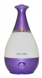 Увлажнитель воздуха Starwind SHC1221 25Вт (ультразвуковой) фиолетовый/серебристый