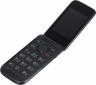 Мобильный телефон Alcatel 2053D OneTouch черный раскладной 2Sim 2.4" 240x320 0.3Mpix GSM900/1800 GSM1900 MP3 FM microSD max21Gb