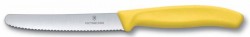 Набор ножей кухон. Victorinox Swiss Classic (6.7836.L118B) компл.:2шт желтый блистер