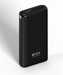Мобильный аккумулятор Hiper Quick 30000 Li-Pol 30000mAh 3A+2A черный 2xUSB