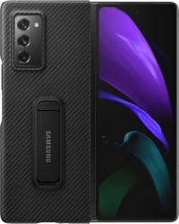 Чехол (клип-кейс) Samsung для Samsung Galaxy Z Fold2 Aramid Standing Cover черный (EF-XF916SBEGRU)