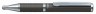 Ручка шариковая Zebra SLIDE (BP115-GR) авт. телескопич.корпус серый металлик синие чернила коробка подарочная